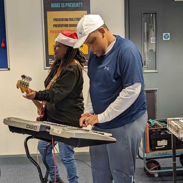 the hub band from Sheffield Support Squad