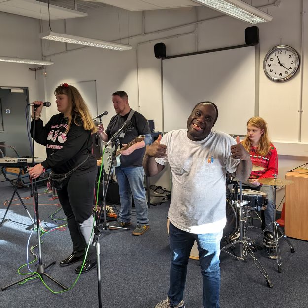 the hub band from Sheffield Support Squad