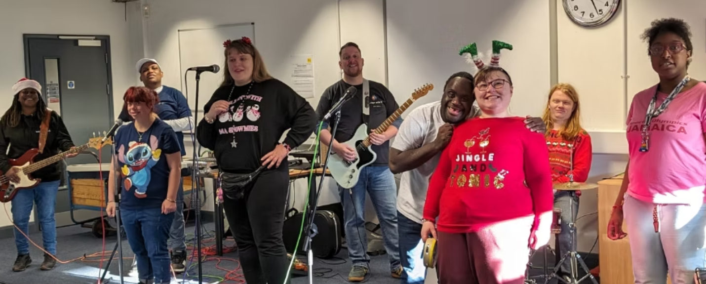 the hub band from Sheffield Support Squad